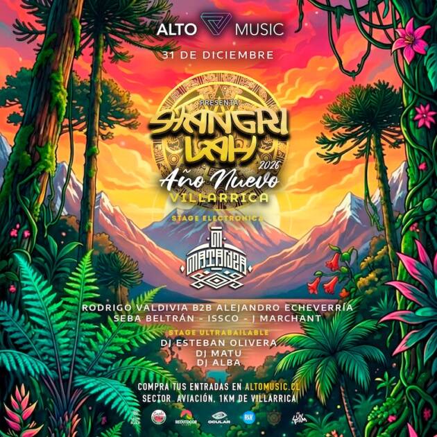 Preventa III SHANGRILAH 2 Año Nuevo Villarrica 2026